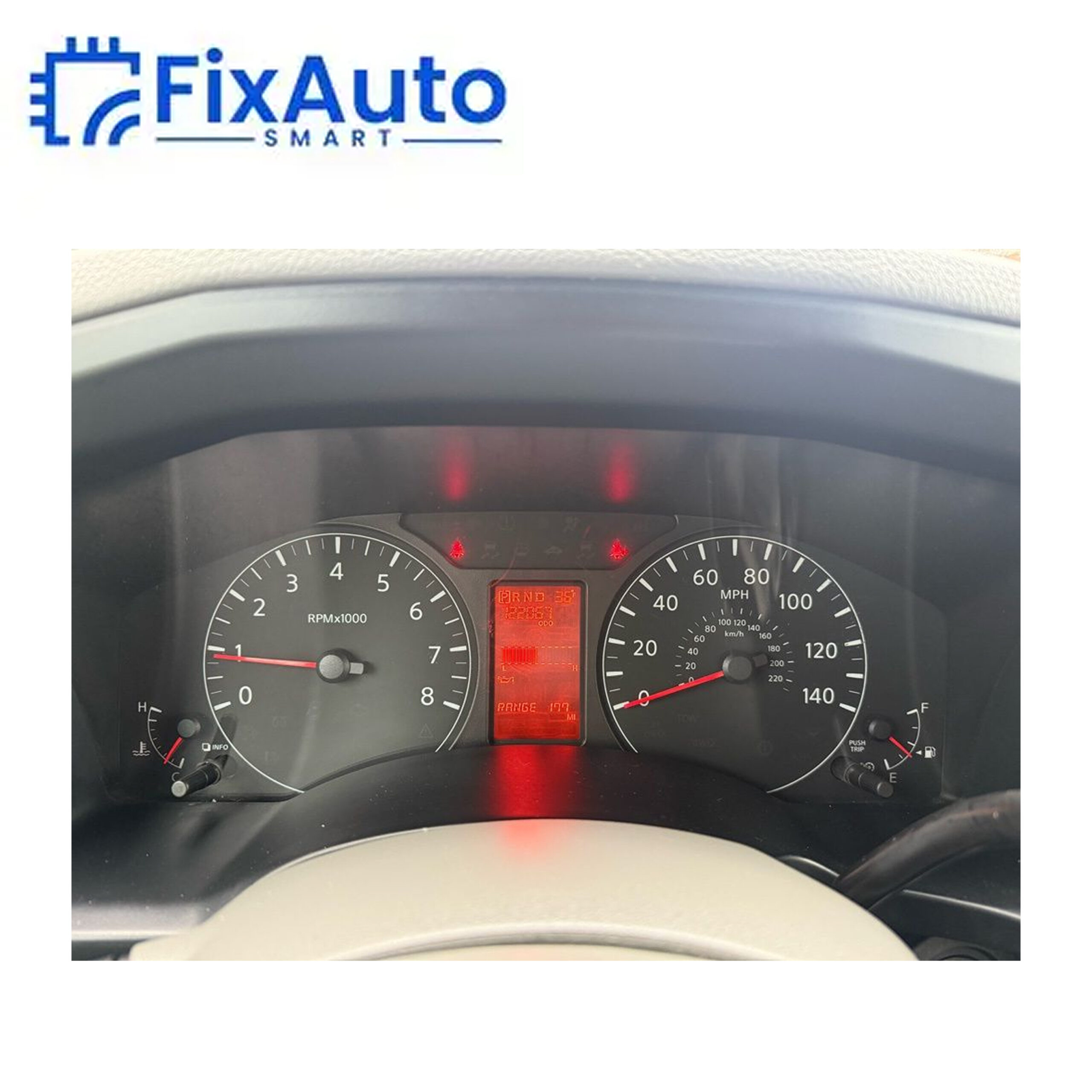 Nissan NV2500 (1997-2023)Odometer Mileage Correction Service Nissan NV2500 (1997-2023)Odometer Mileage Correction Service