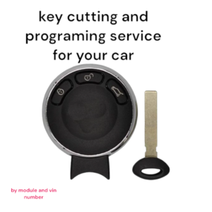 Mini cooper 2006-2014 key replacement and Programming service