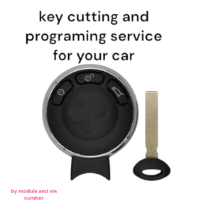 Mini cooper 2006-2014 key replacement and Programming service